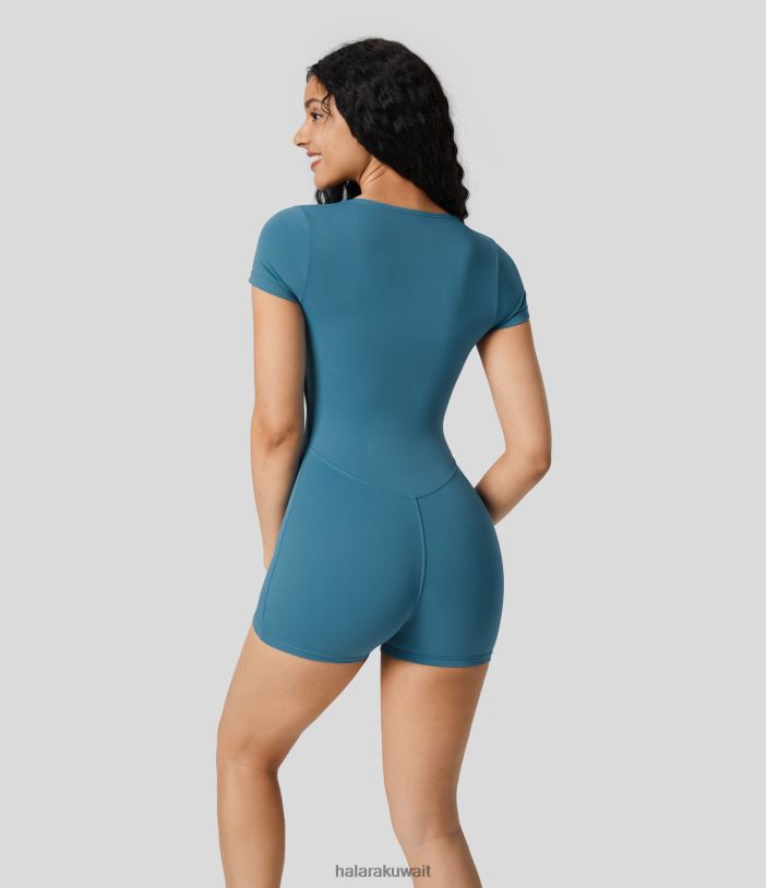 ملابس رياضية لاركسبور TDP4N2102 نحيف Halara بذلة يوجا ضيقة قابلة للإزالة برقبة مربعة ملابس رياضية لاركسبور TDP4N2102 نحيف Halara بذلة يوجا ضيقة قابلة للإزالة برقبة مربعة